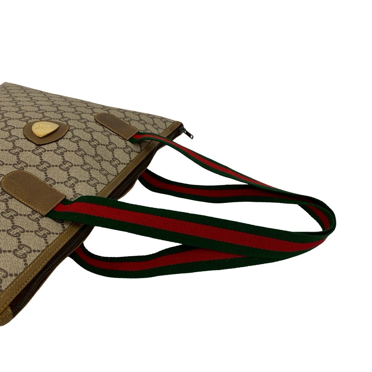GUCCI Tote Bag leather Brown Sherry line