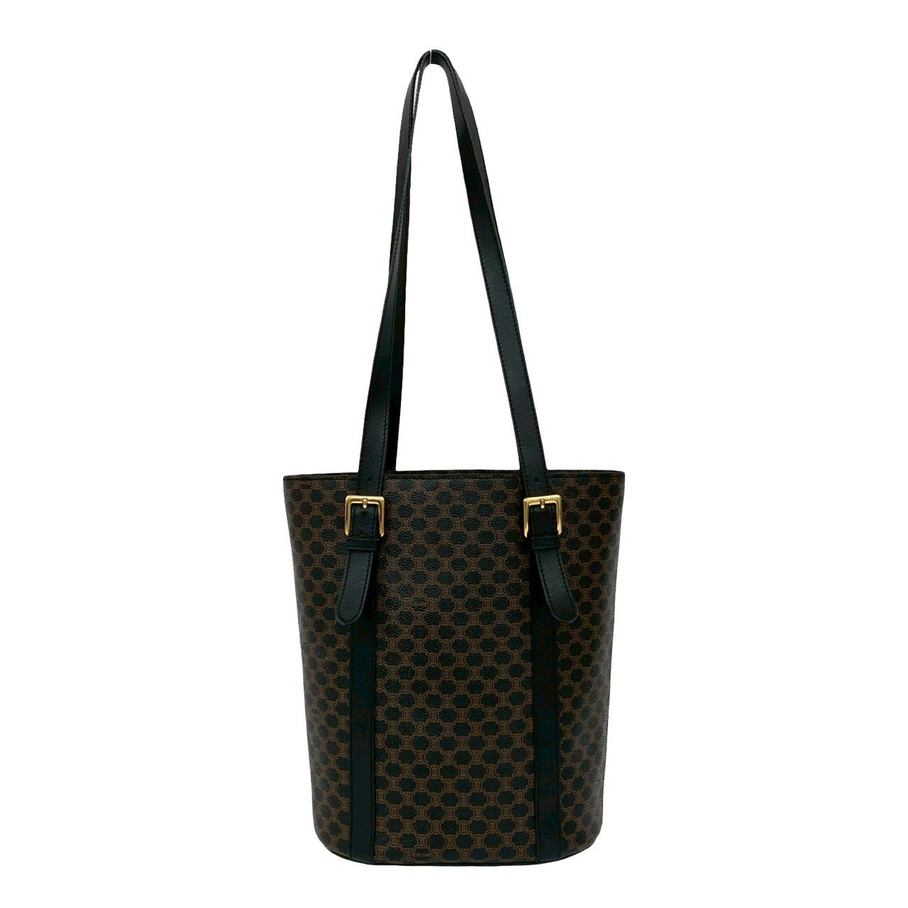 CELINE Shoulder Bag leather black