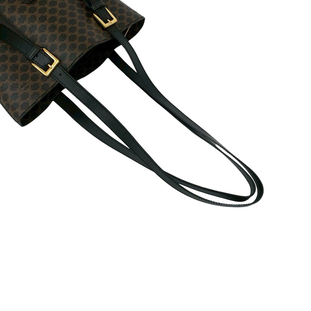 CELINE Shoulder Bag leather black