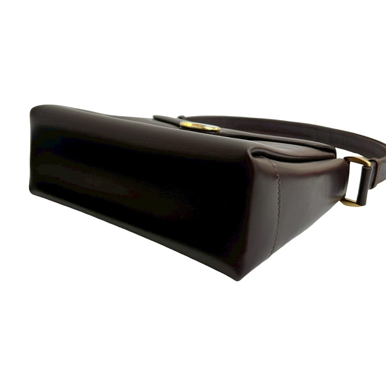 GUCCI Shoulder Bag leather Brown