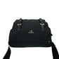 PRADA Shoulder Bag leather black