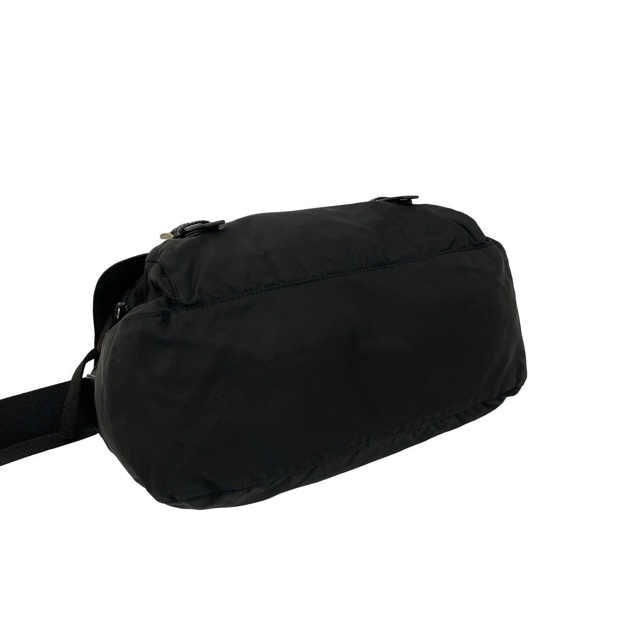 PRADA Shoulder Bag leather black