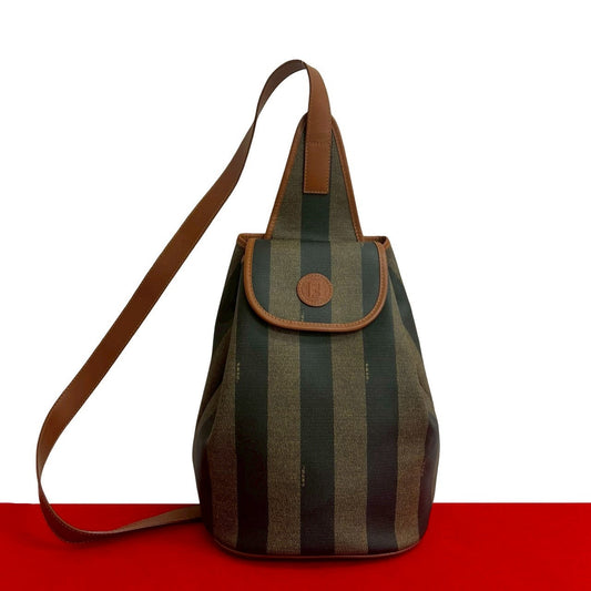 FENDI Sling bag leather Brown