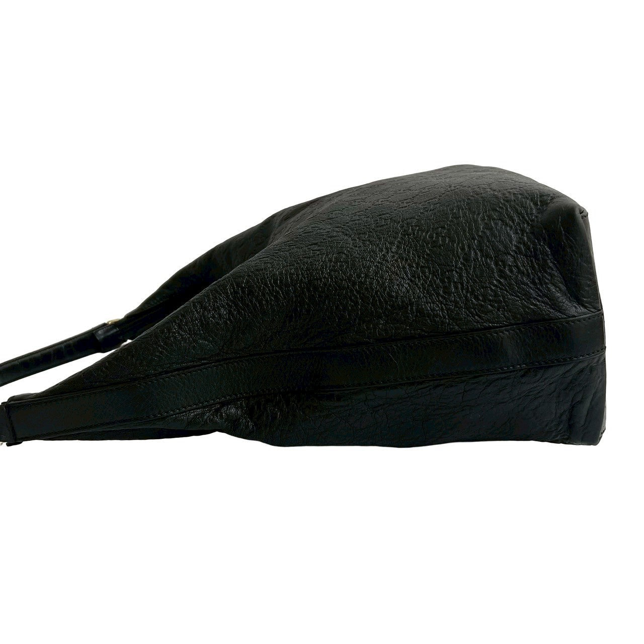 GUCCI Shoulder Bag leather black Sima