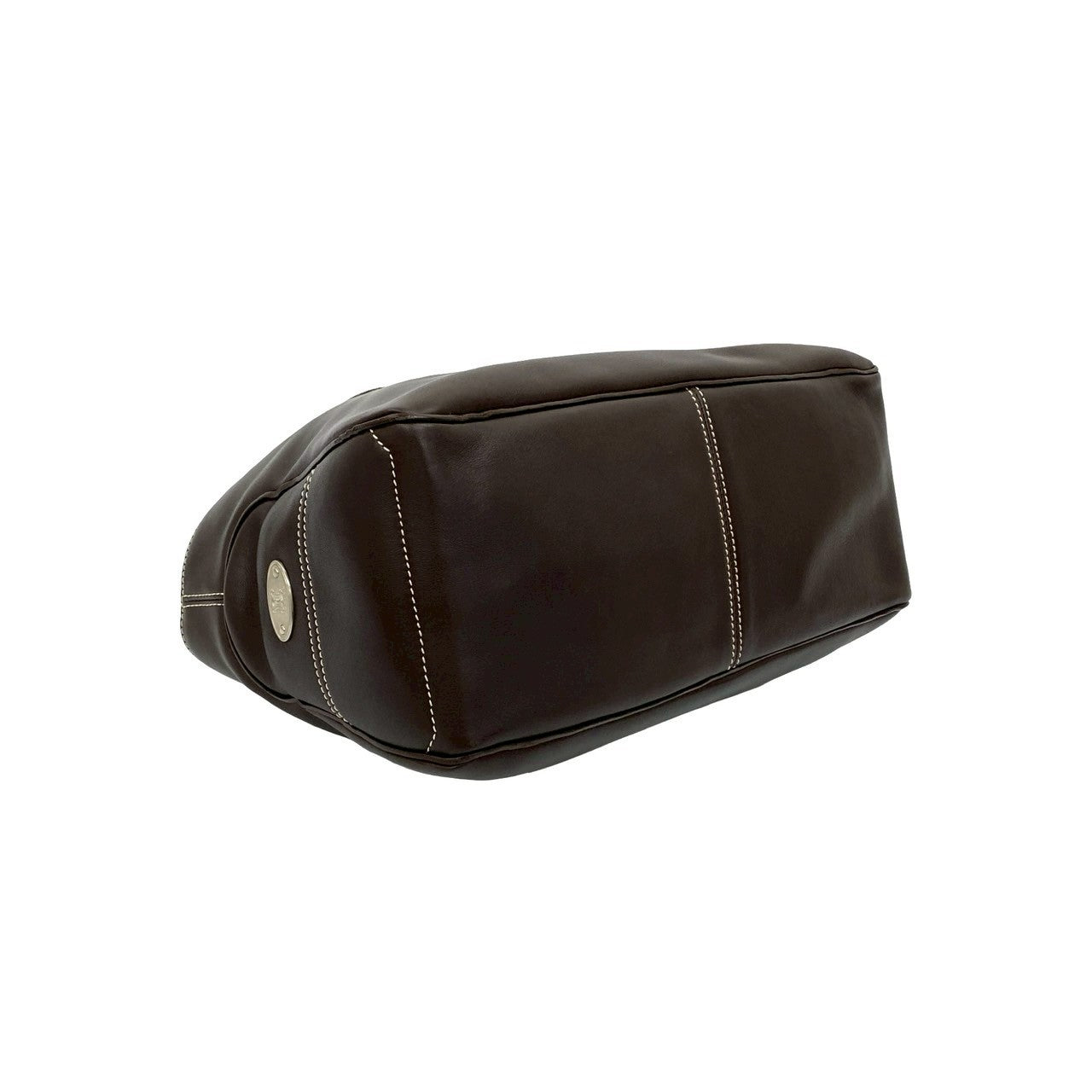 CELINE Handbag leather Brown Boogie bag