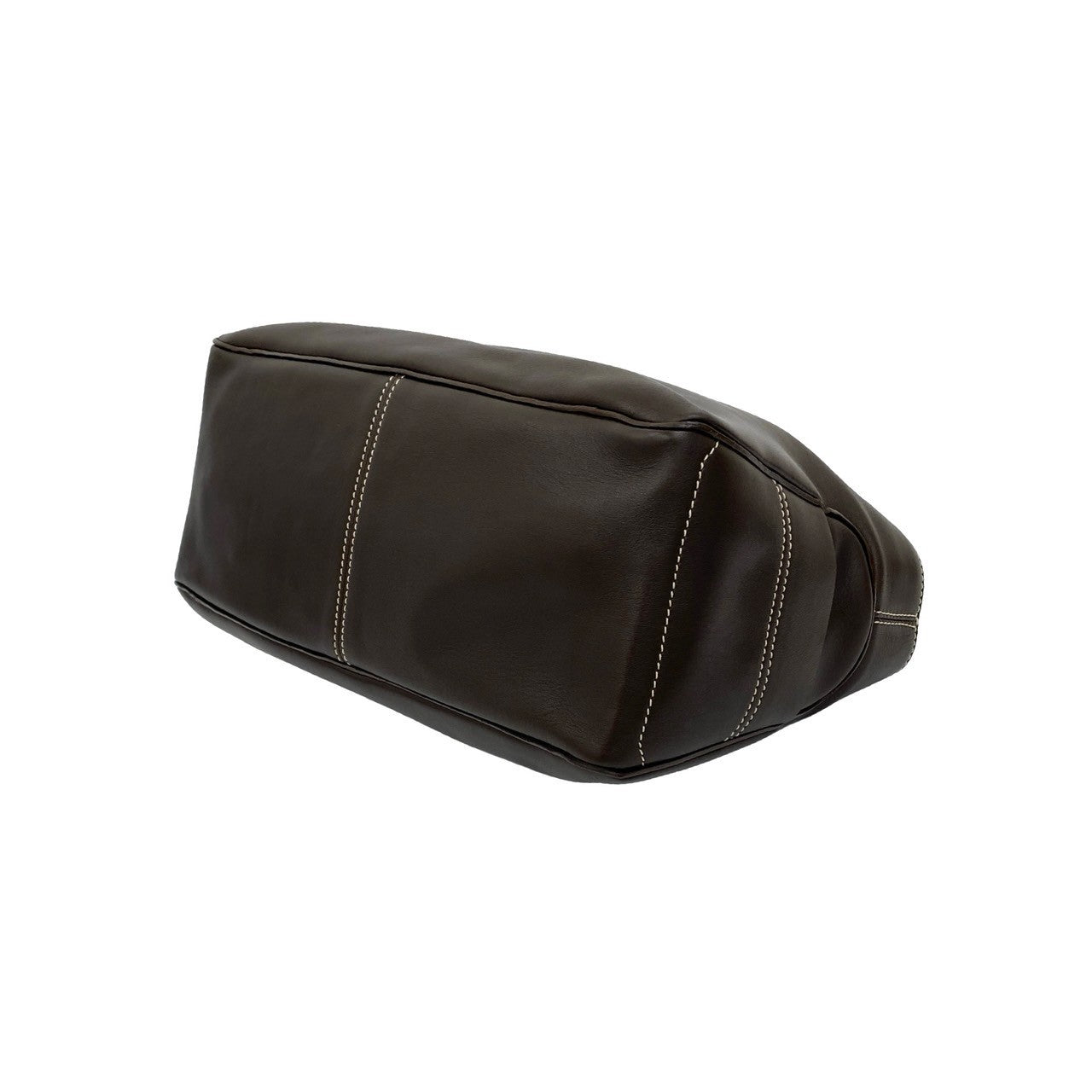 CELINE Handbag leather Brown Boogie bag