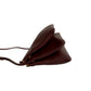 CELINE Shoulder Bag leather wine-red Trio Small