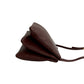 CELINE Shoulder Bag leather wine-red Trio Small