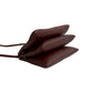 CELINE Shoulder Bag leather wine-red Trio Small