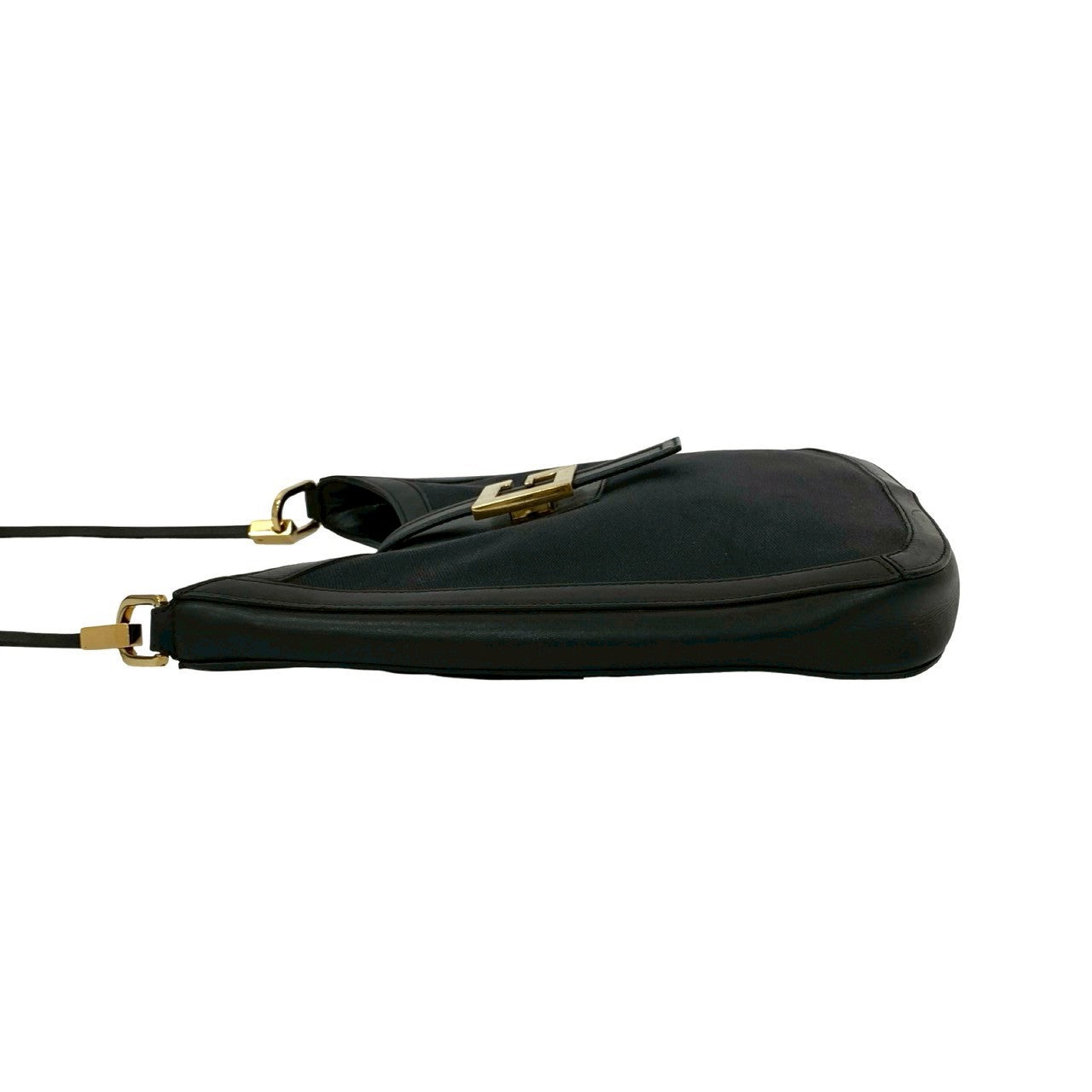 GUCCI Shoulder Bag leather black