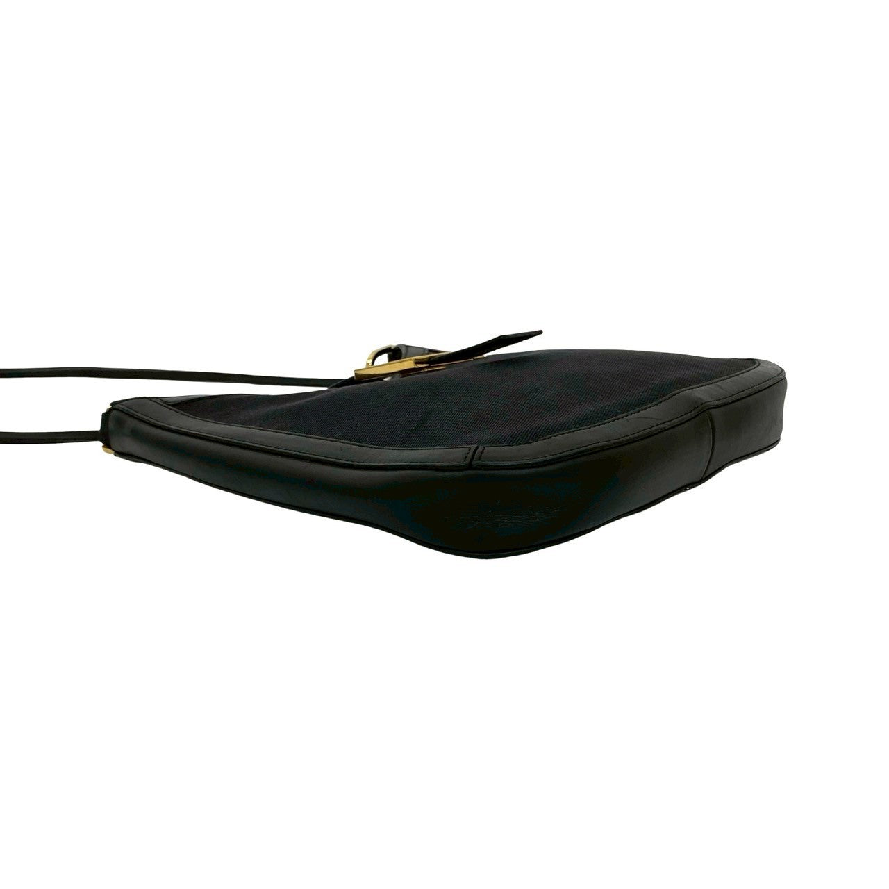 GUCCI Shoulder Bag leather black