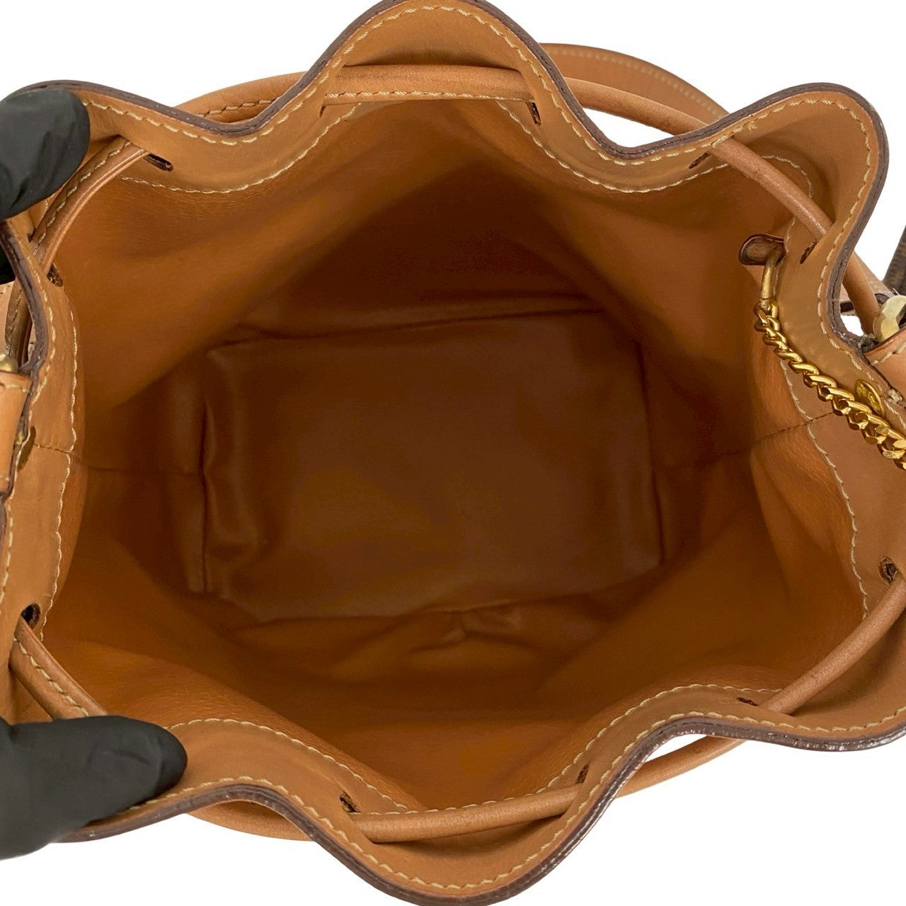 CELINE Shoulder Bag leather Brown