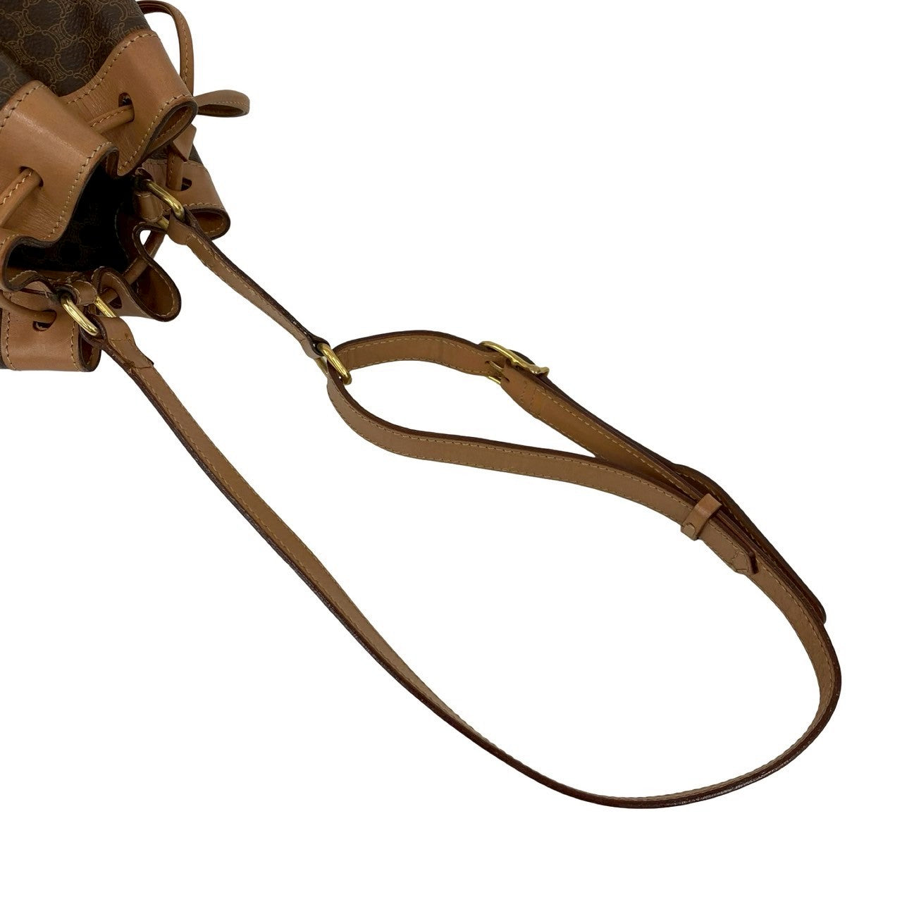 CELINE Shoulder Bag leather Brown
