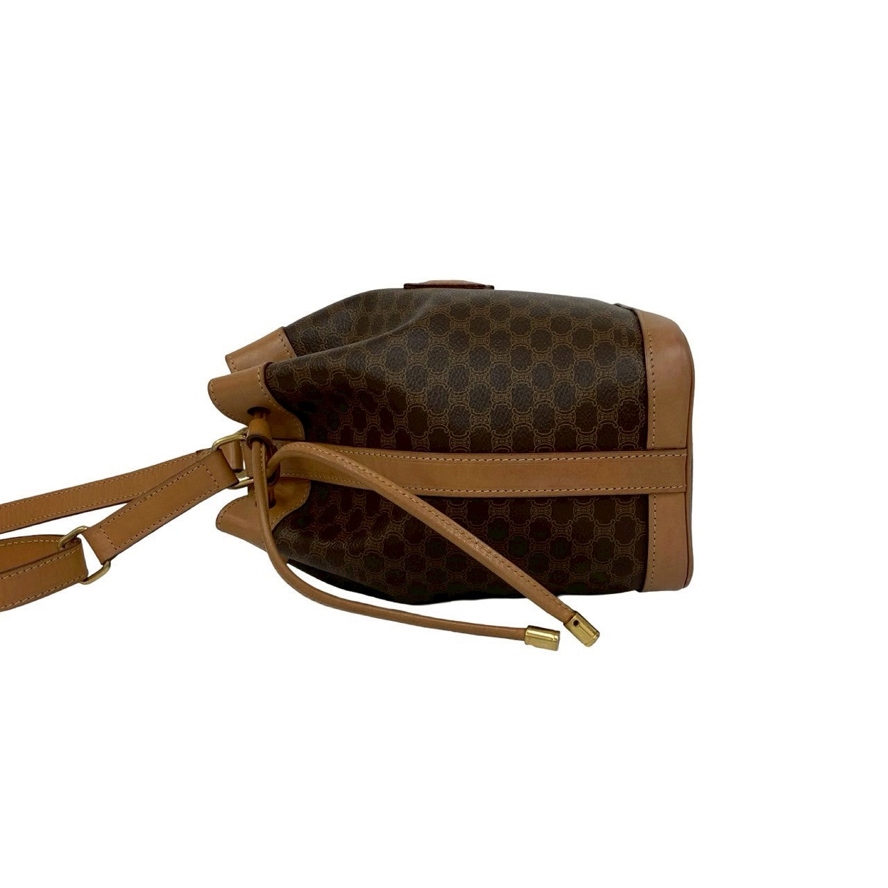 CELINE Shoulder Bag leather Brown