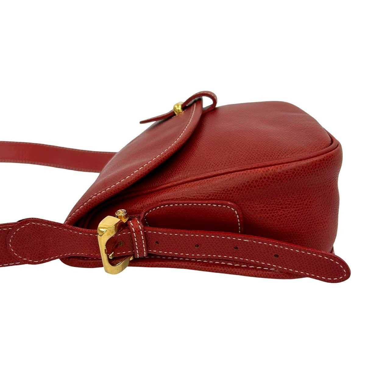 LOEWE Shoulder Bag leather Red