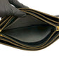 CELINE Shoulder Bag leather black Trio Large