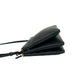 CELINE Shoulder Bag leather black Trio Large