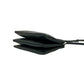 CELINE Shoulder Bag leather black Trio Large