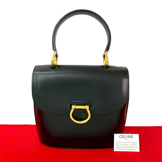 CELINE Handbag Calfskin black