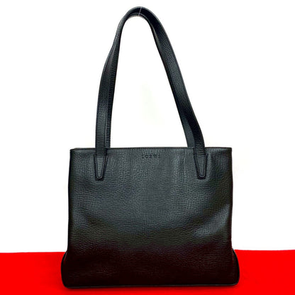 LOEWE Tote Bag leather black
