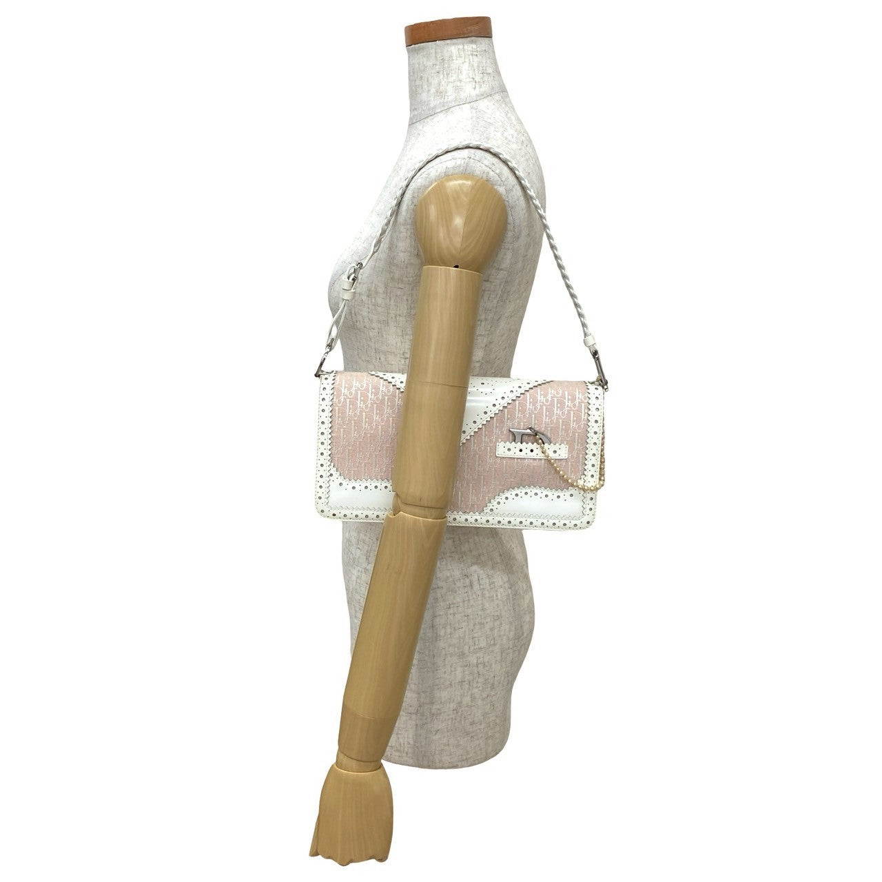 Dior Shoulder Bag canvas pink