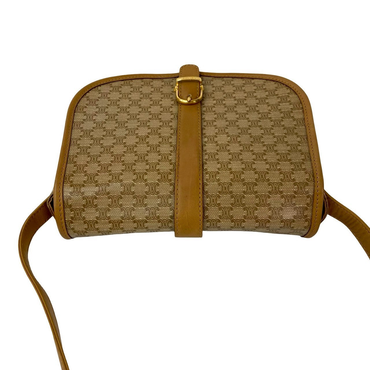 CELINE Shoulder Bag leather Brown