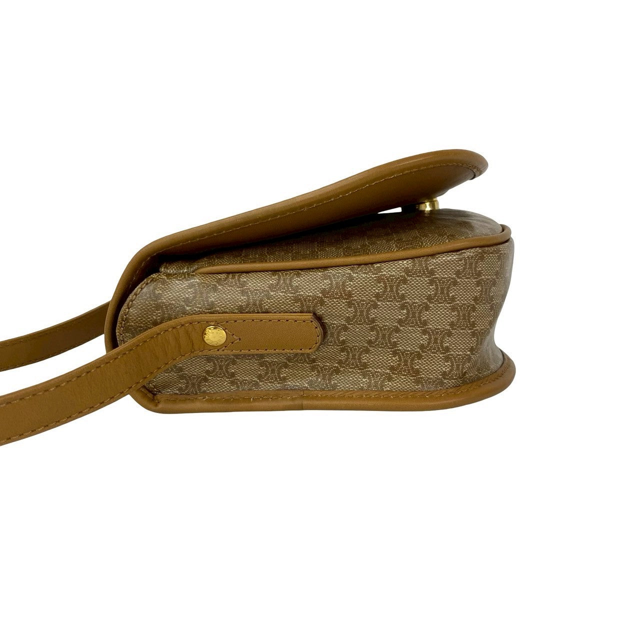 CELINE Shoulder Bag leather Brown