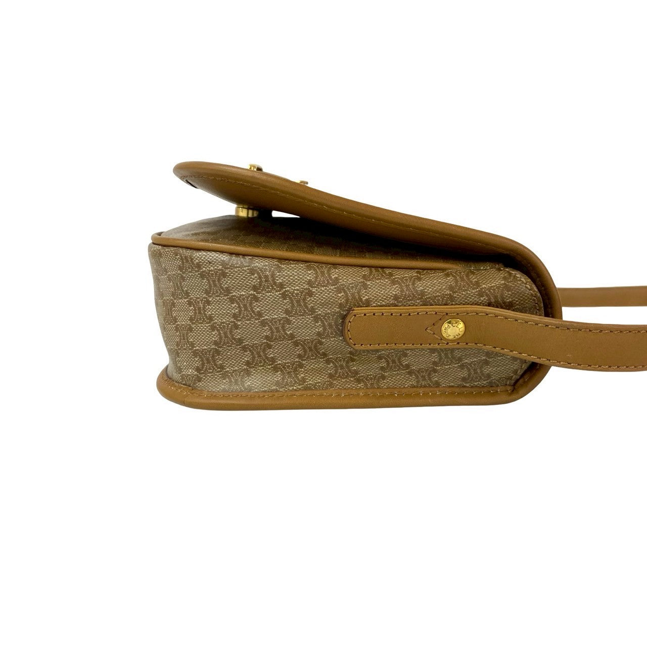 CELINE Shoulder Bag leather Brown