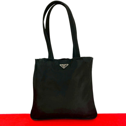 PRADA Tote Bag Nylon black