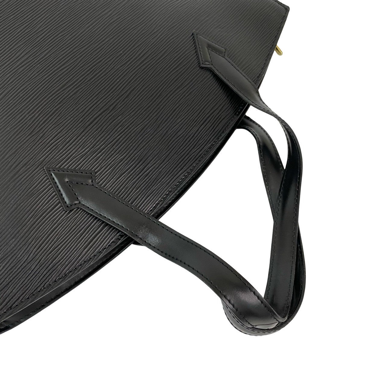 LOUIS VUITTON Handbag Epi Leather black Epi Sun jack