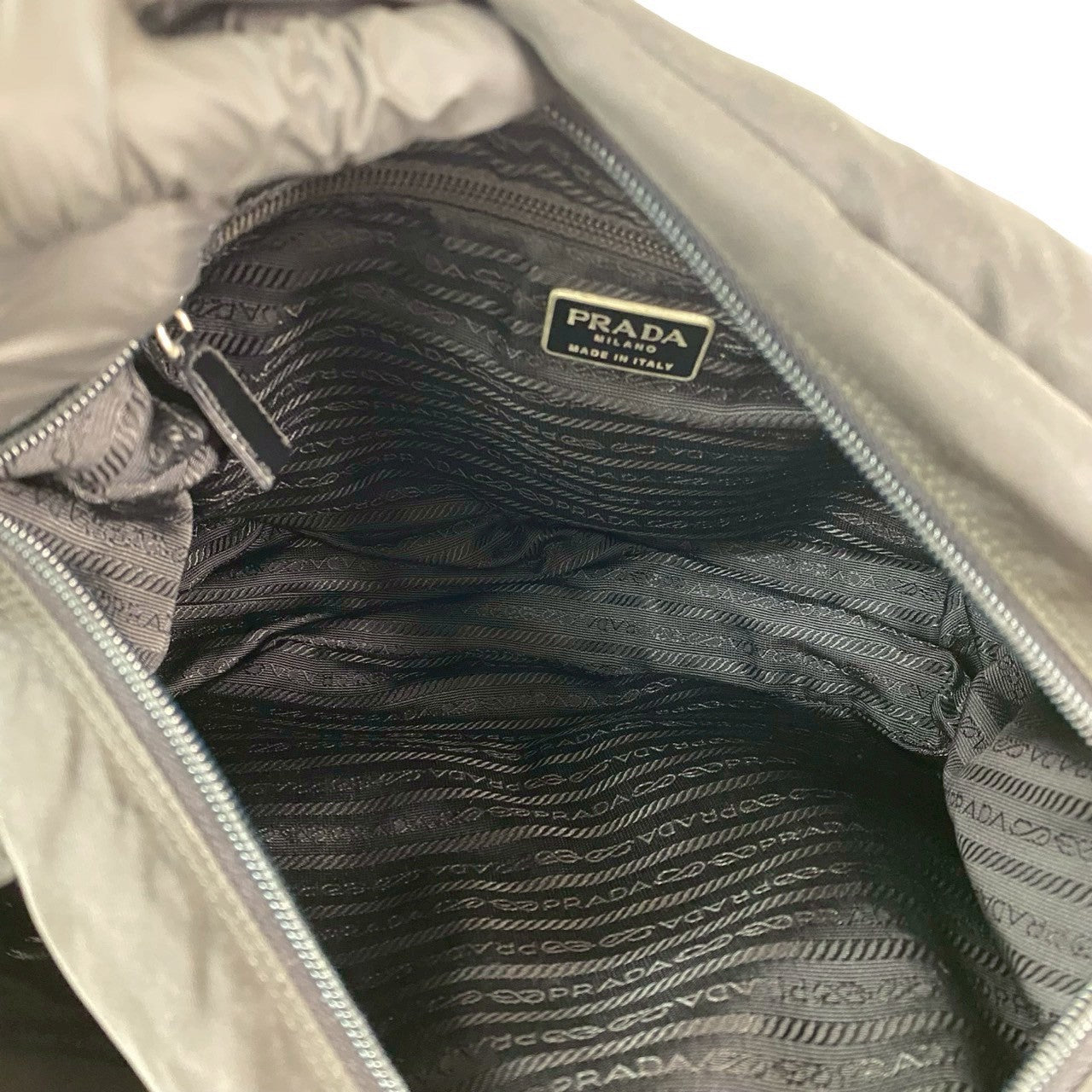 PRADA Shoulder Bag Nylon black