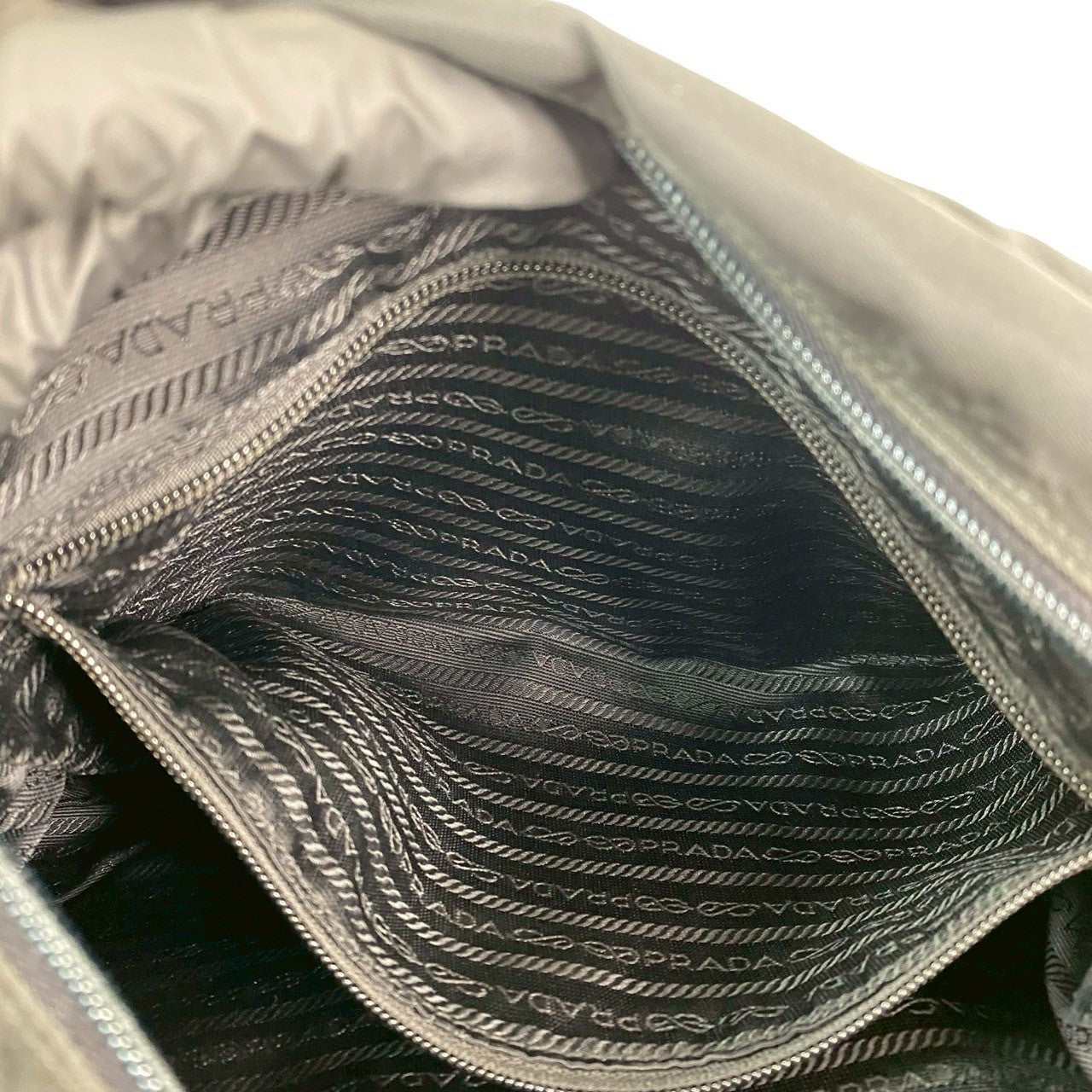 PRADA Shoulder Bag Nylon black