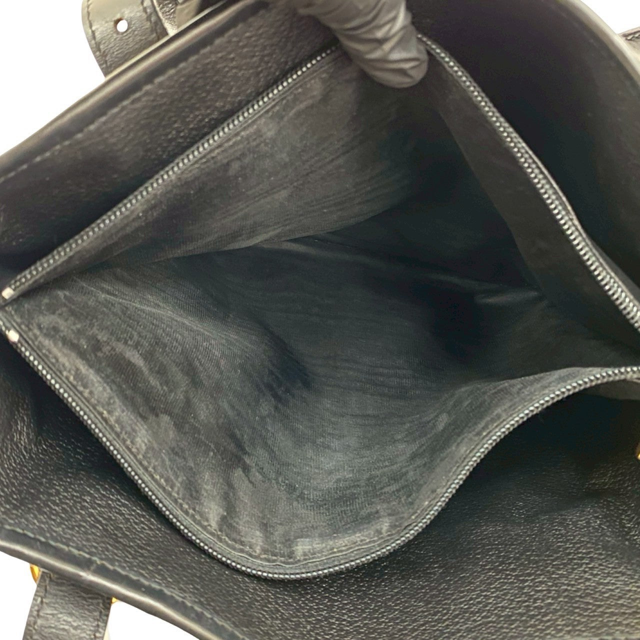 CELINE Tote Bag leather black