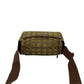 CHANEL Shoulder Bag Nylon canvas khaki New travel line