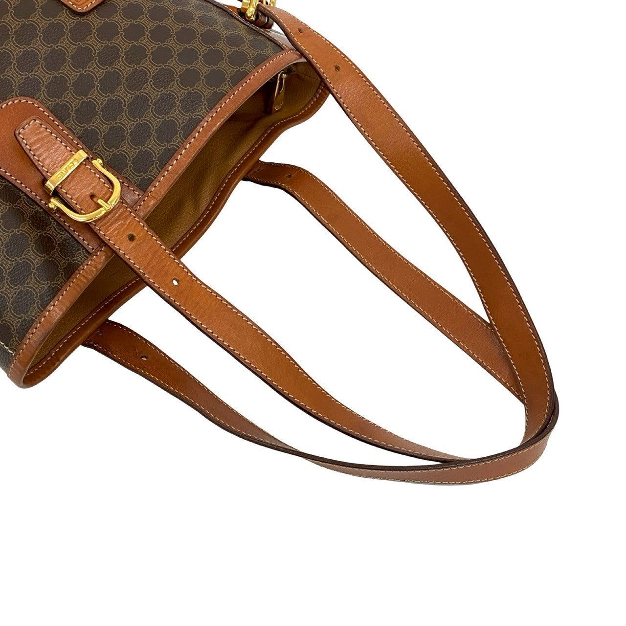 CELINE Tote Bag leather Brown