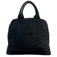 PRADA Handbag canvas black Canapa