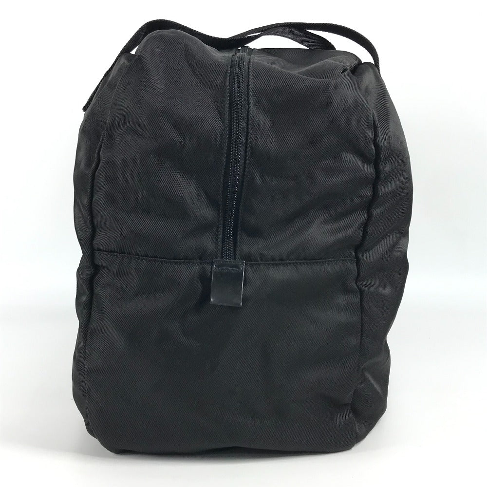 GUCCI Boston Duffel bag 012�E0389 Nylon black logo Women(Unisex) Used Authentic