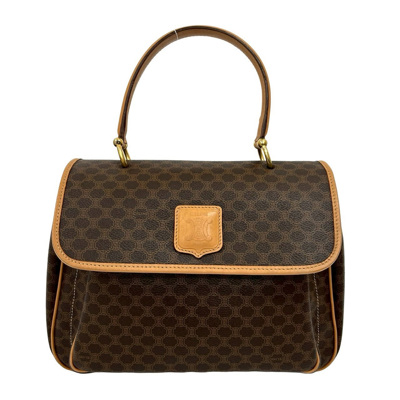 CELINE Handbag leather Brown