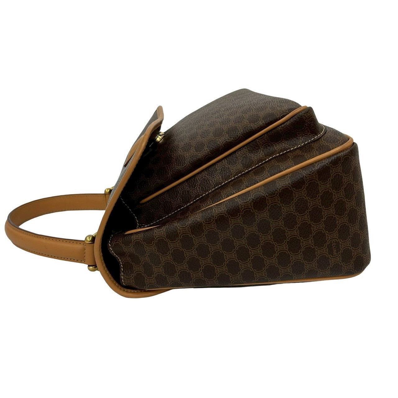 CELINE Handbag leather Brown