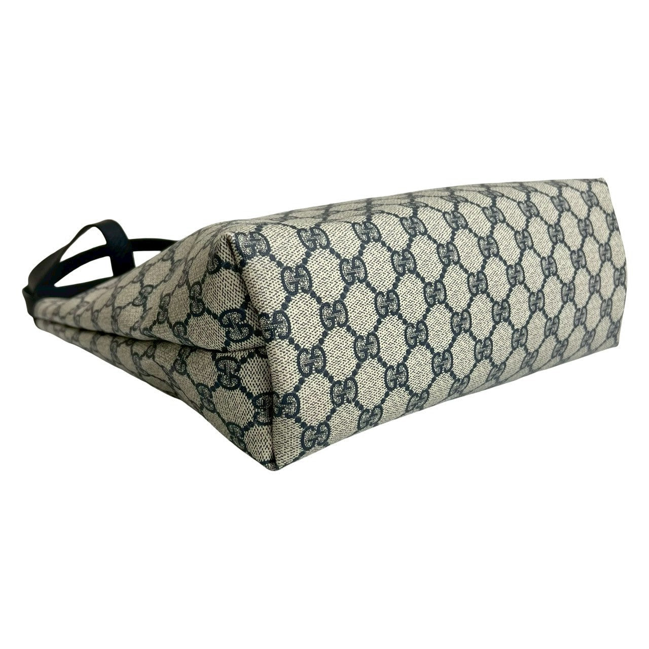 GUCCI Tote Bag leather Navy