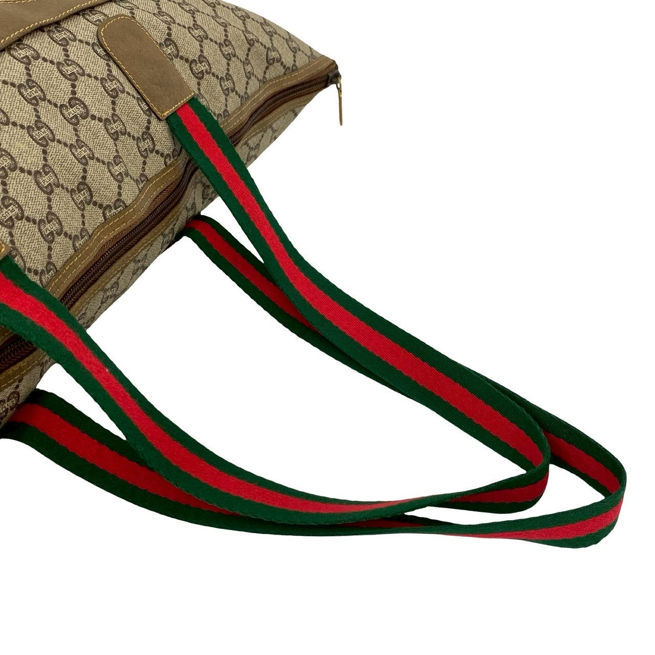 GUCCI Tote Bag leather Brown Sherry line