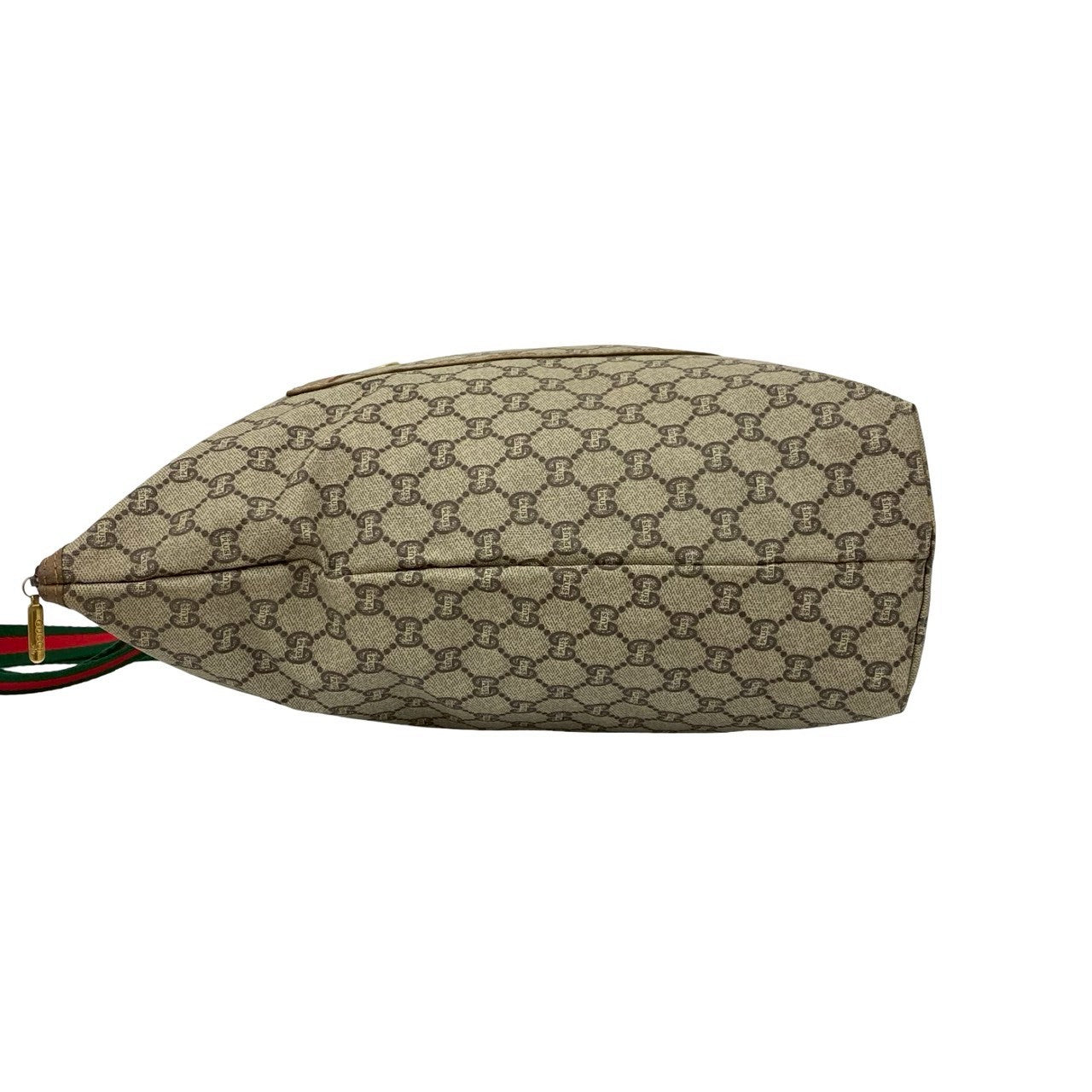 GUCCI Tote Bag leather Brown Sherry line