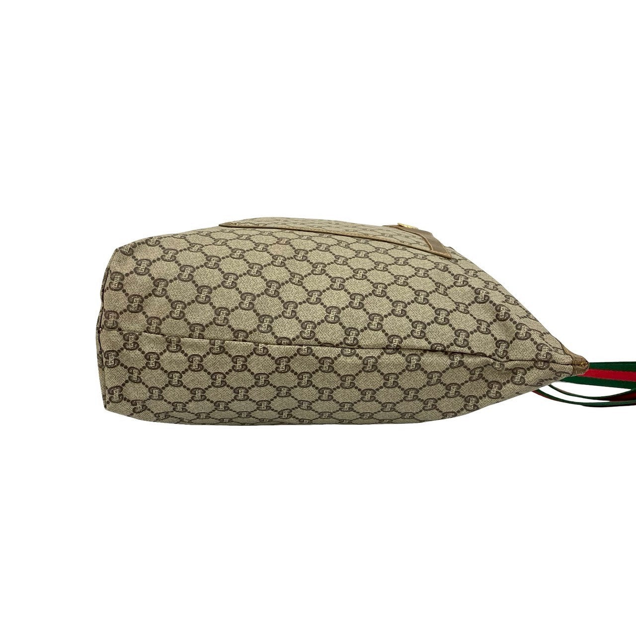 GUCCI Tote Bag leather Brown Sherry line