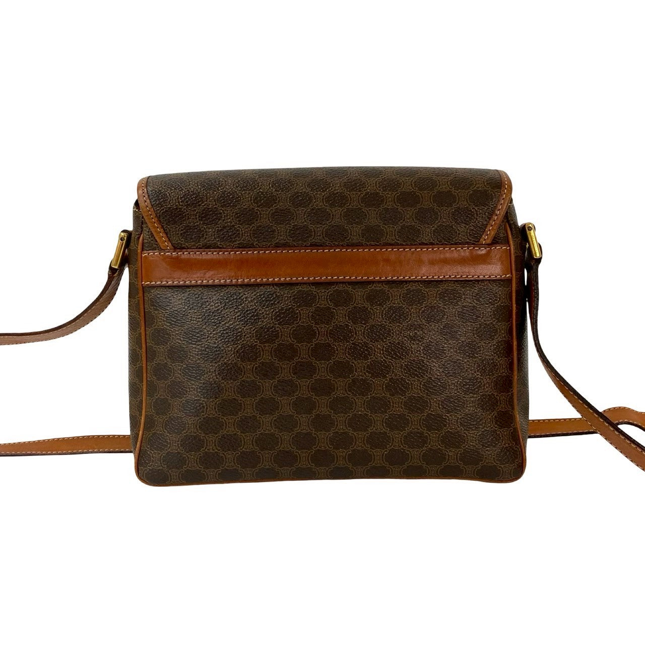 CELINE Shoulder Bag leather Brown