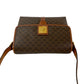 CELINE Shoulder Bag leather Brown