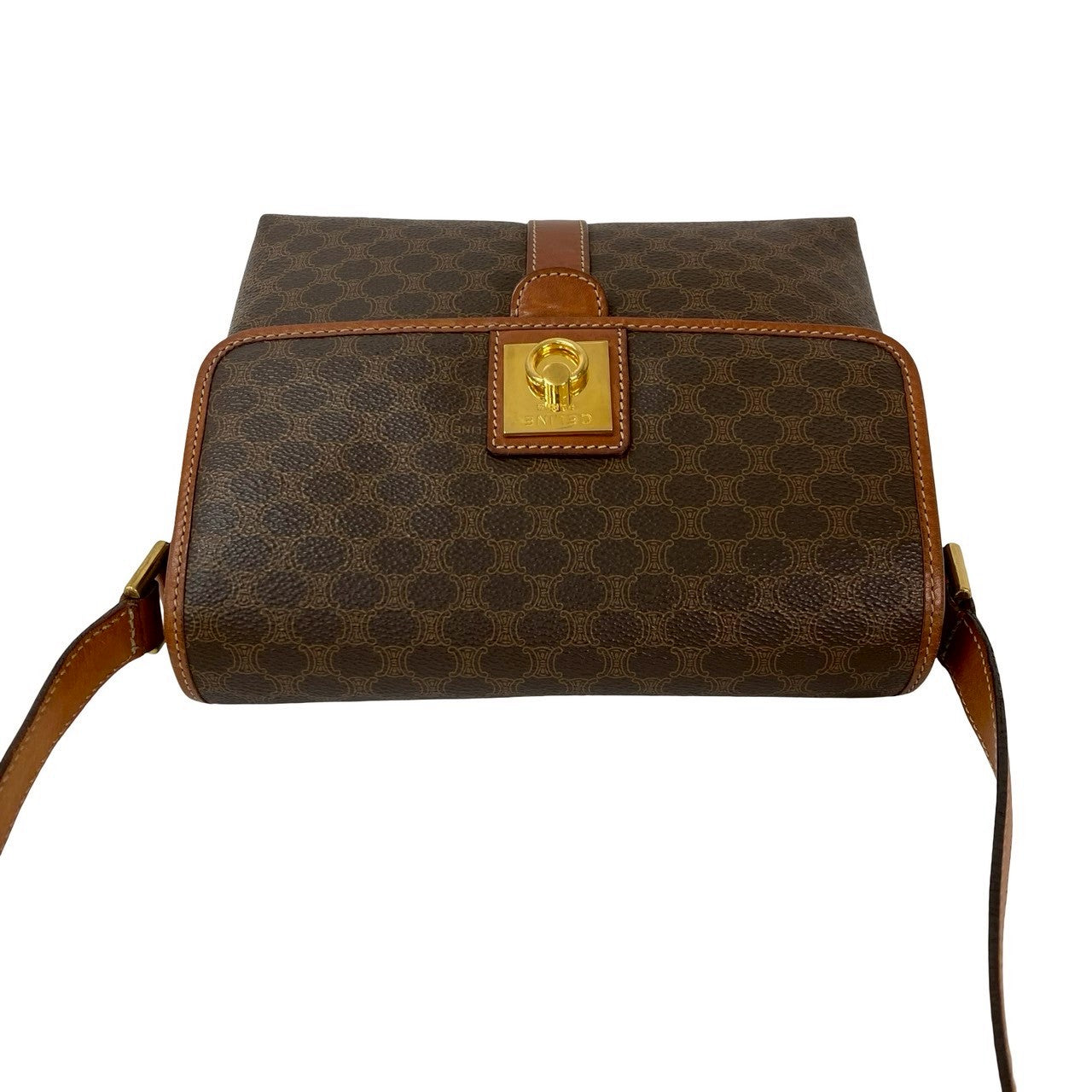 CELINE Shoulder Bag leather Brown