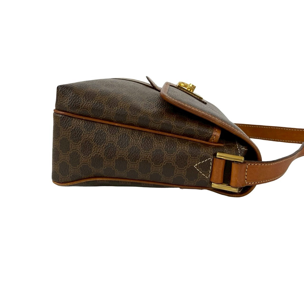 CELINE Shoulder Bag leather Brown