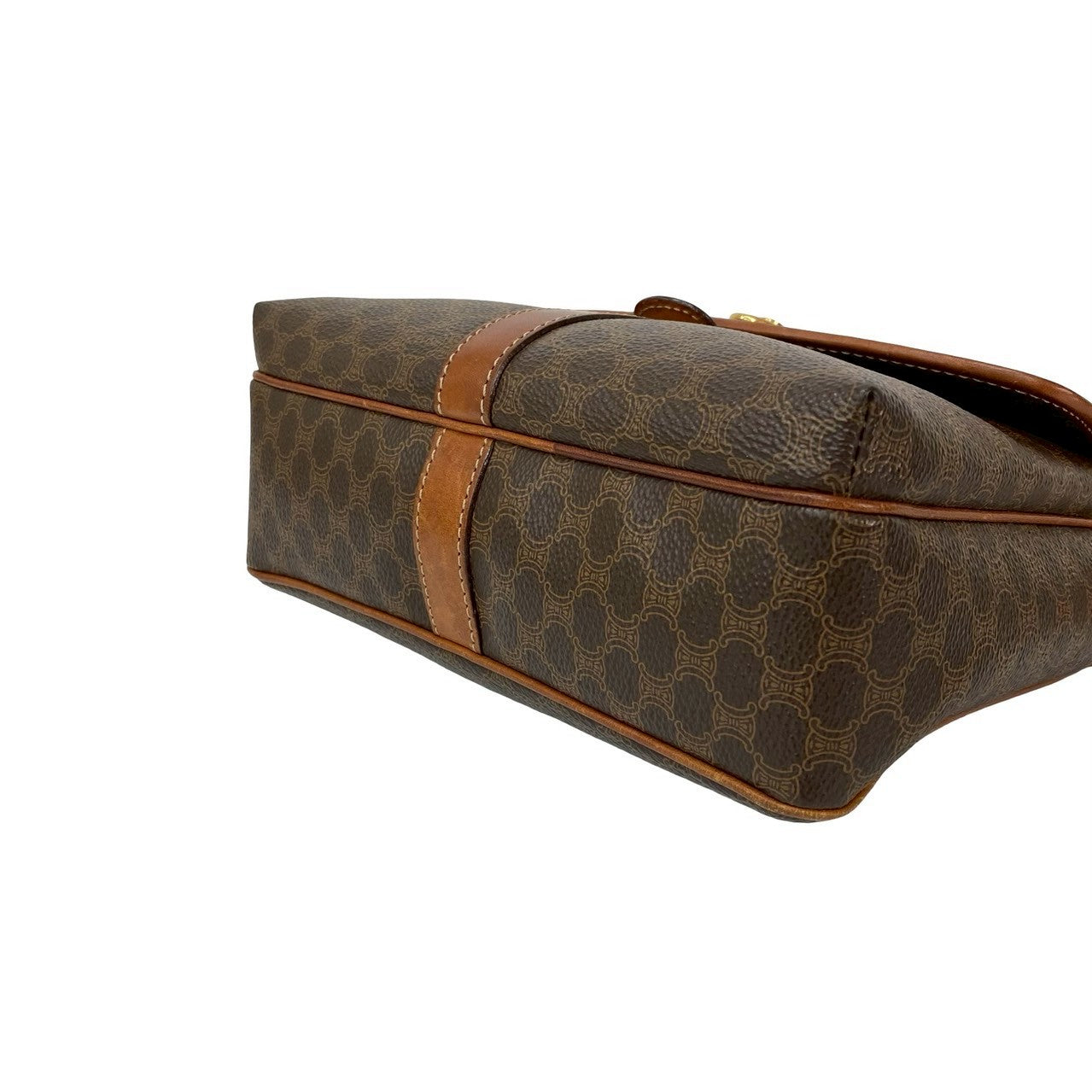 CELINE Shoulder Bag leather Brown