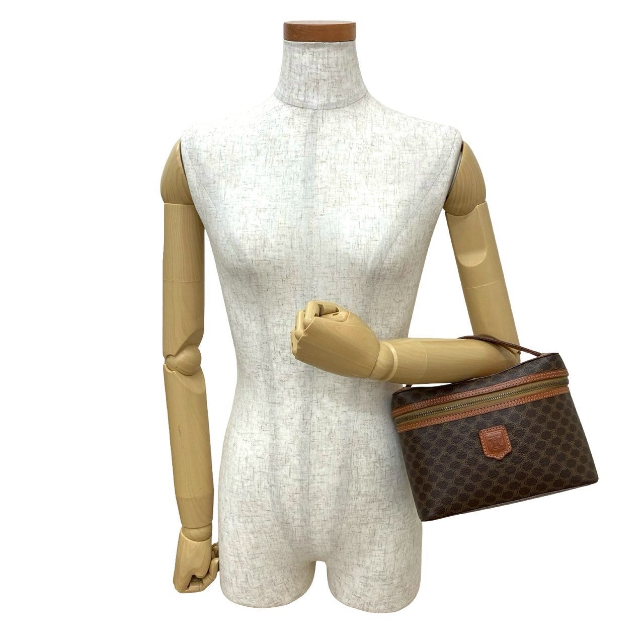 CELINE Handbag leather Brown