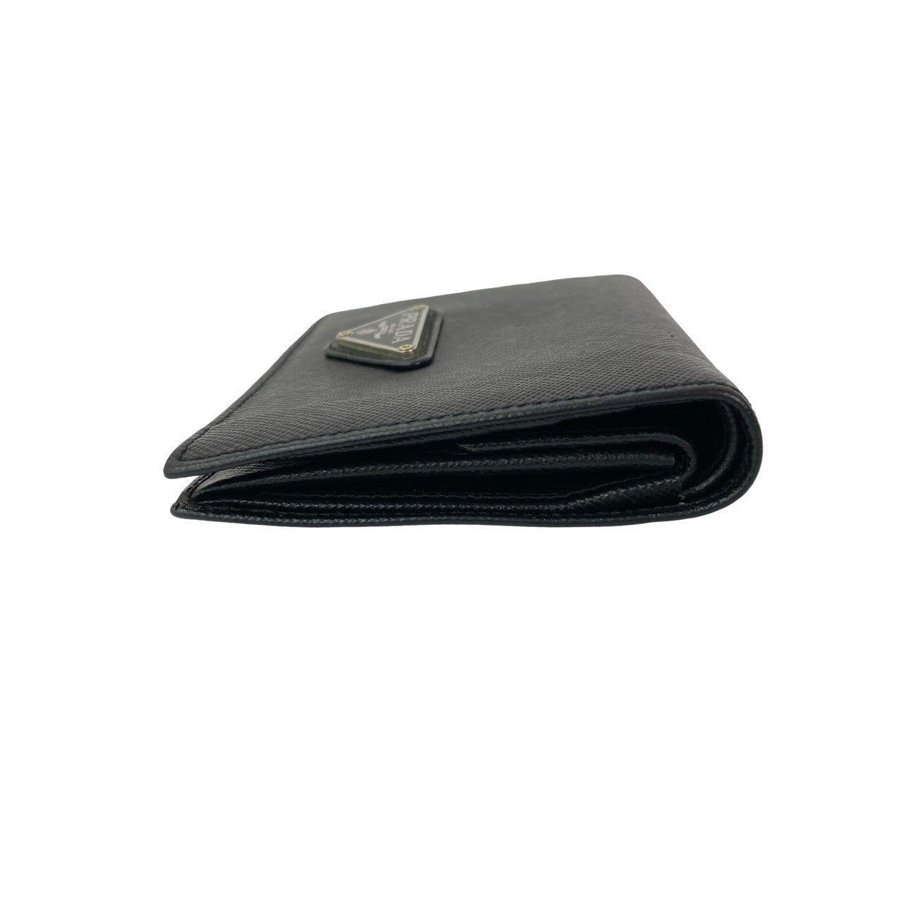 PRADA Bifold Wallet leather black